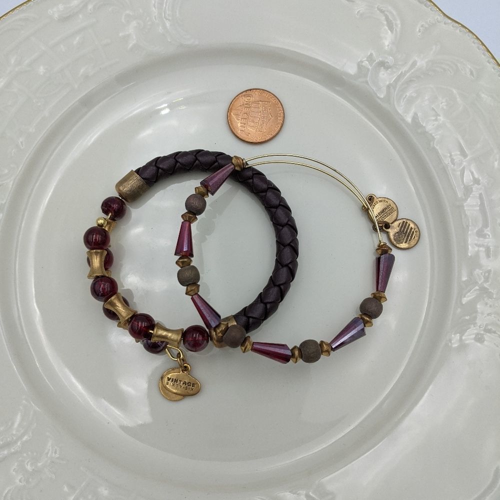 Alex and Ani Depths of the Wild 2 Bracelet Set - Picture 6 of 8